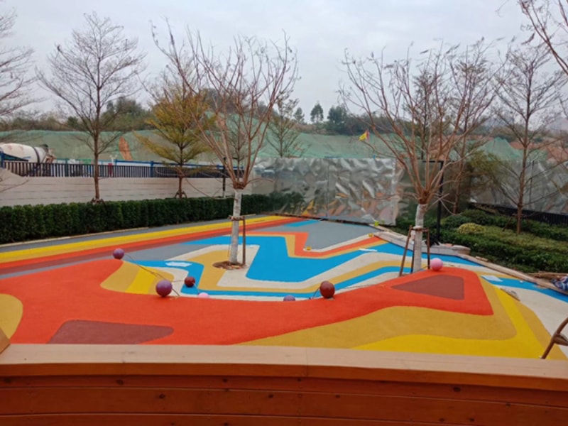 承攬各種塑膠跑道工程